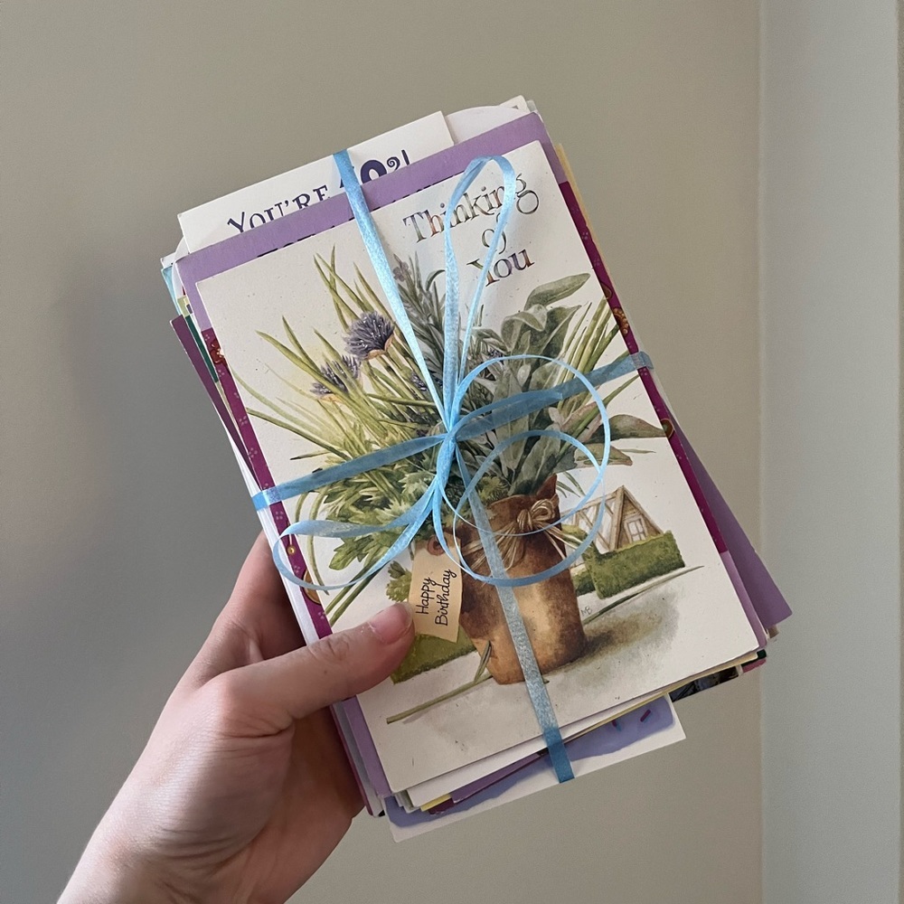 Mystery bundles of greeting cards